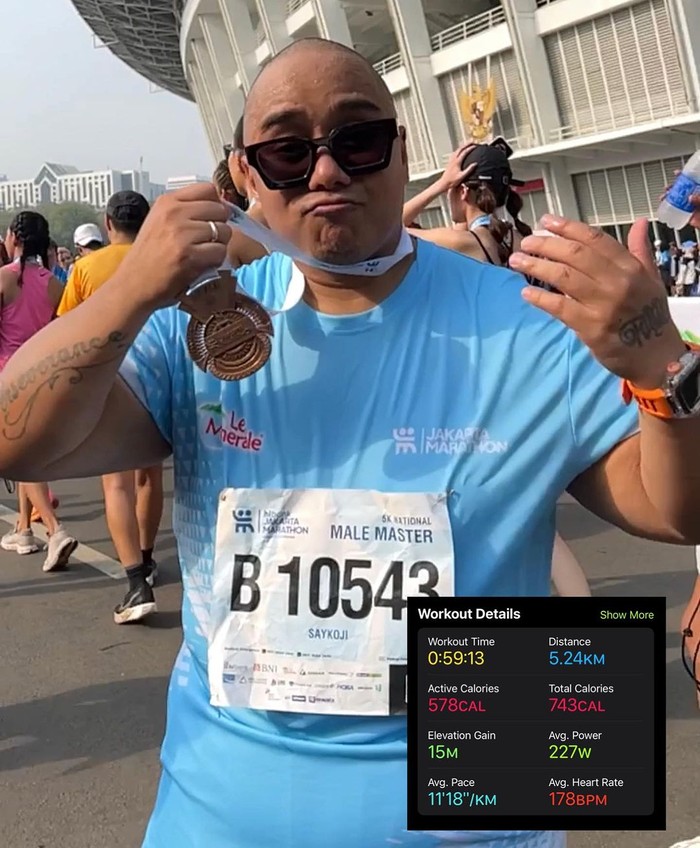 Ada Le Minerale di Cerita Perubahan Gaya Hidup Saykoji