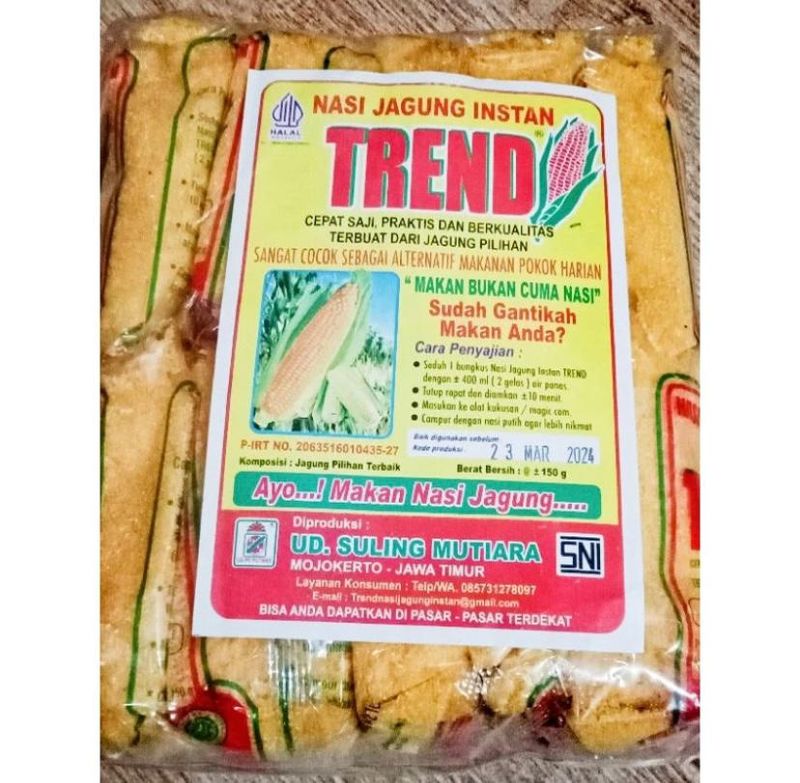 Rekomendasi sego jagung