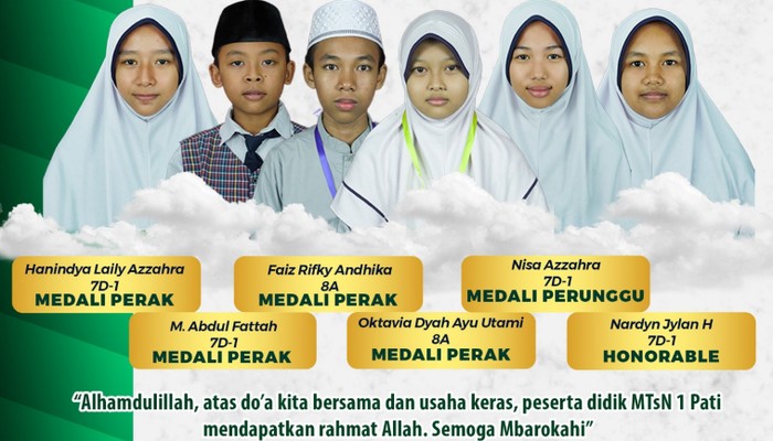 Siswa MTsN 1 Pati torehkan prestasi tingkat internasional