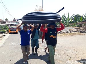 Pipa Air Bersih Sepanjang 25 Km di Boyolali Rusak Akibat Kebakaran Merbabu