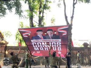 Baliho Ganjar-Mahfud Dicopot, PPP Bali: Aparat Pemerintah Hati-hati Menertibkan