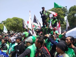 Warganet Gelisah Driver Ojol Demo Siang Ini
