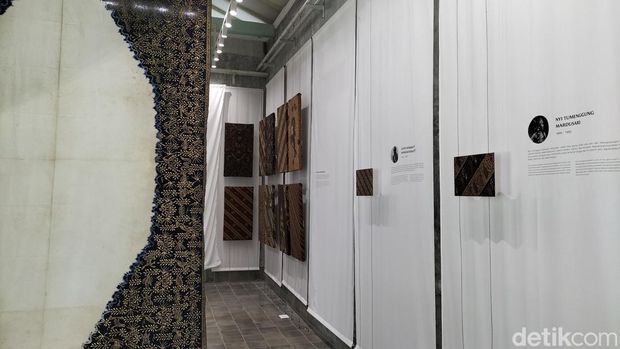 Display Pameran Angsukayana Batik Mangkunegaran 2023.
