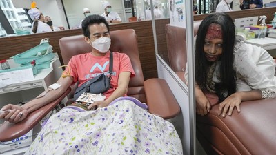 Hiii.. Donor Darah di Thailand Ditemani Hantu