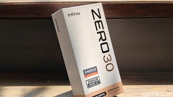 Inilah Infinix Zero 30. Foto: Adi Fida Rahman/detikINET