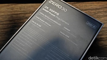 Ini sejumlah keunggulan yang ditawarkan Infinix Zero 30. Foto: Adi Fida Rahman/detikINET