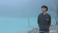 Bersama pemandangan Kawah Putih.