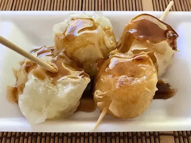 Kuil di Jepang Jual Shumai Tanpa Isian Daging yang Unik