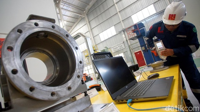 Perusahaan valve (katup) khusus industri minyak dan gas (migas) serta pertambangan PT Katup Industri Indonesia mengoperasikan pabrik pertama di Cikarang, Jawa Barat, Selasa (31/10/2023) senilai 12 juta dollar AS.