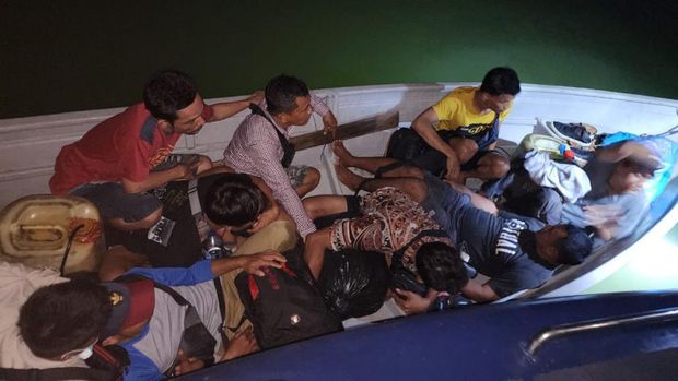 Lantamal Batam gagalkan pengiriman PMI ilegal ke Malaysia