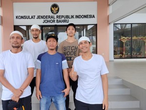 KJRI Johor Bahru Sebut 5 orang WNI Terdampar di Malaysia adalah Nelayan