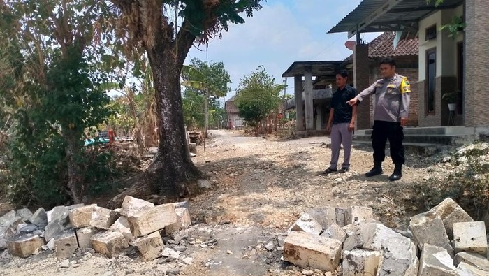 Lokasi blokade akses jalan rumah