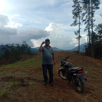 Lokasi Juma Jokowi yang akan dibangun patung atau monumen Jokowi oleh masyarakat LMD, Karo (Foto: Istimewa)