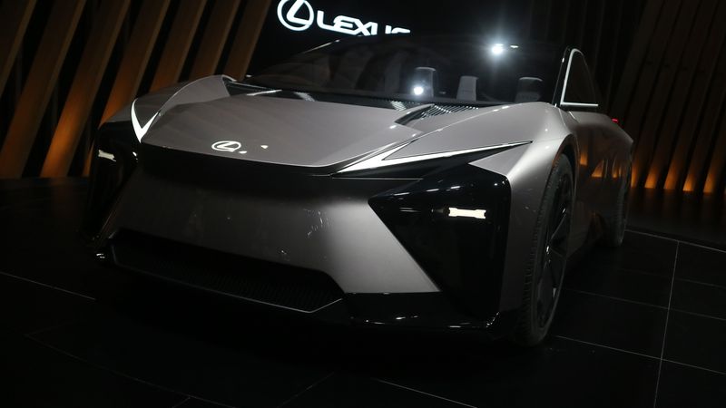 Mobil listrik konsep Lexus