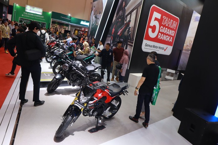 Motor Honda di IMOS 2023.
