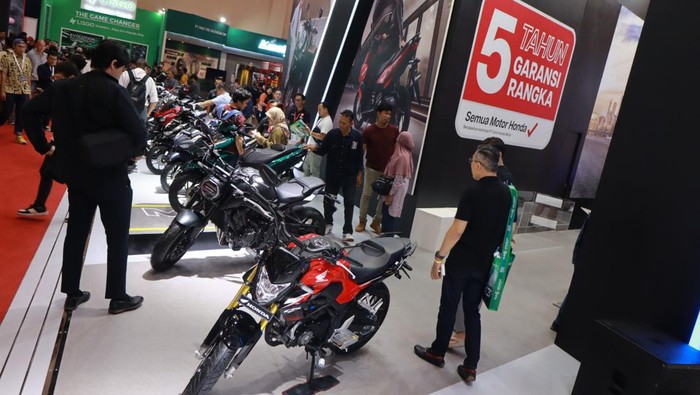 Motor Honda di IMOS 2023.