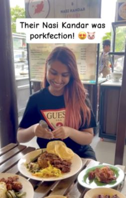 Influencer Review Nasi Kandar Non-halal, Netizen Sebut Penistaan