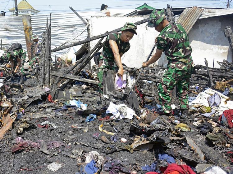 Asrama TNI di Makassar Terbakar, 2 Warga Tewas
