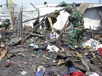 Asrama TNI di Makassar Terbakar, 2 Warga Tewas