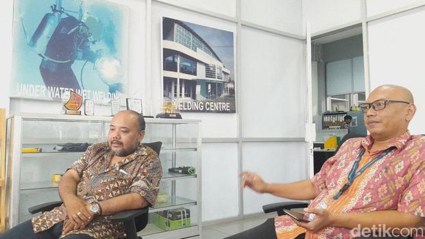 Pejabat Solo Technopark, Untung Priyohananto dan Susilo Budi.
