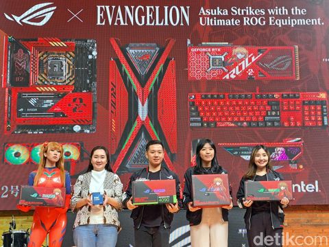 Peluncuran Asus ROG x Evangelion