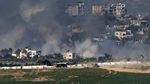 Penampakan Tank-tank Israel Merangsek Masuk ke Wilayah Gaza