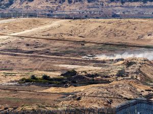 Penampakan Tank-tank Israel Merangsek Masuk ke Wilayah Gaza