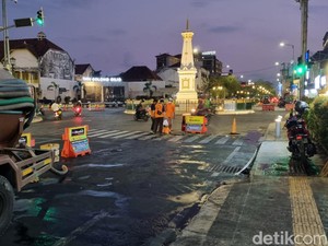 Luberan Minyak di Tugu Jogja Berujung 3 Unit Usaha Kuliner Diperiksa