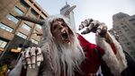 Potret Saat Jalanan Meksiko Dikuasai Para Zombie