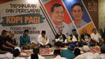 Prabowo Hadiri Peresmian Posko Relawan di Kebayoran Baru
