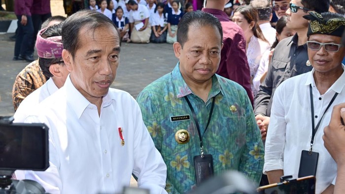 Presiden Jokowi di Gianyar, Bali (Muchlis Jr/Biro Pers Sekretariat Presiden)