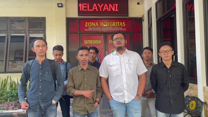 Relawan Ganjar Beri Keterangan BAP Kasus Pencatutan Dukung Prabowo