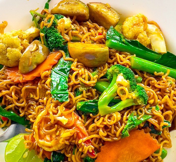 Resep Bakmi Goreng Udang dan Sayuran