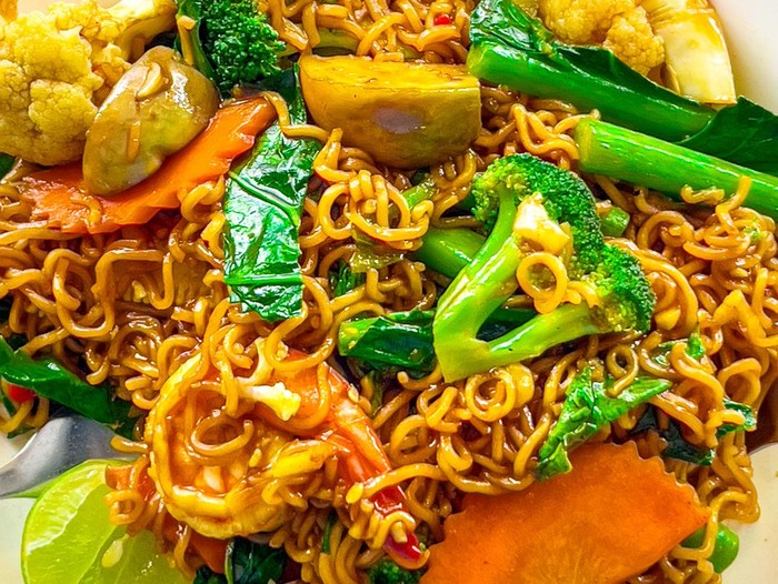 Resep Bakmi Goreng Udang dan Sayuran