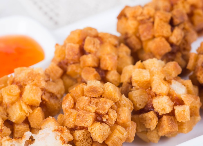 Resep Bola Udang Roti Goreng