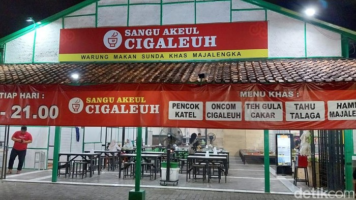 Salah satu usaha kuliner milik Ivan Taufik Iskandar di Majalengka.
