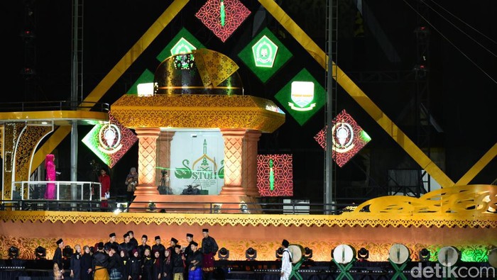 Suasana pembukaan STQH yang berlangsung di Jambi