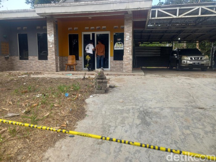Suasana TKP pembunuhan Tuti-Amel di Ciseuti, Jalancagak, Subang, Selasa (31/10/2023).