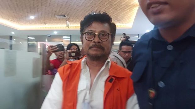 SYL after being questioned for 5 hours at the Police Criminal Investigation Unit.  (Doc. Detikcom/Rumondang)