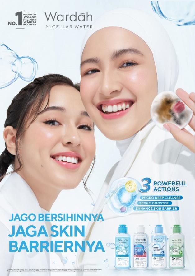 Wardah Nature Daily Micellar Water ALOE SEAWEED Wardah Nature Daily Micellar Water ALOE SEAWEED