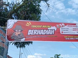 Unik! Warga Deli Serdang Buat Sayembara Tangkap Maling Berhadiah Rp 500 Ribu