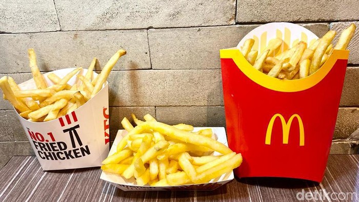 Adu Rasa Tiga Kentang Goreng Fast Food Mana yang Paling Enak?