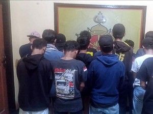 Belasan Bang Jago Tukang Palak di Sukabumi Utara Diringkus Polisi