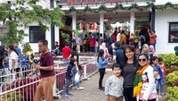 Kota Mini salah satu wahana yang ada di Floating Market.