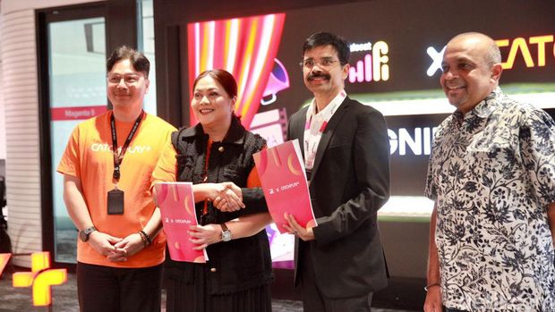 Pihak Catchplay+ jalin kerja sama dengan Indosat Ooredoo untuk tingkatkan kualitas streaming film blockbuster.