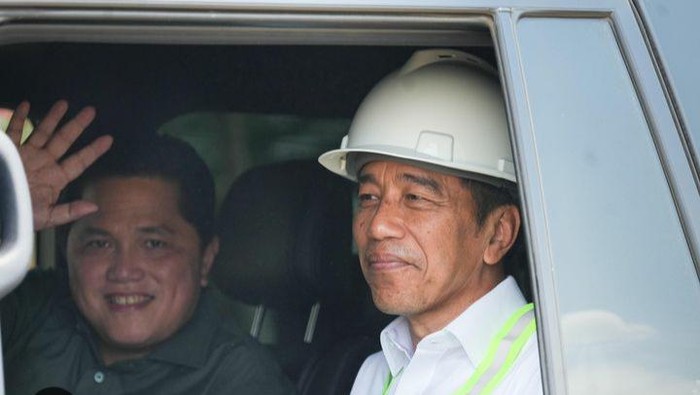 Erick Thohir Temani Jokowi