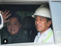 Renovasi 21 Stadion Sepak Bola Telan Rp 2,8 T, Erick Thohir Terima Kasih ke Jokowi