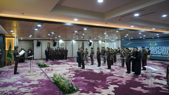 Jaksa Agung Lantik Reda Manthovani Jadi Jamintel