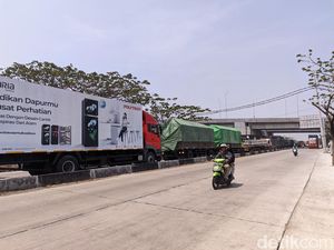 Ada Perbaikan Jalan di Genuk, Pantura Demak-Semarang Macet hingga 5 Km