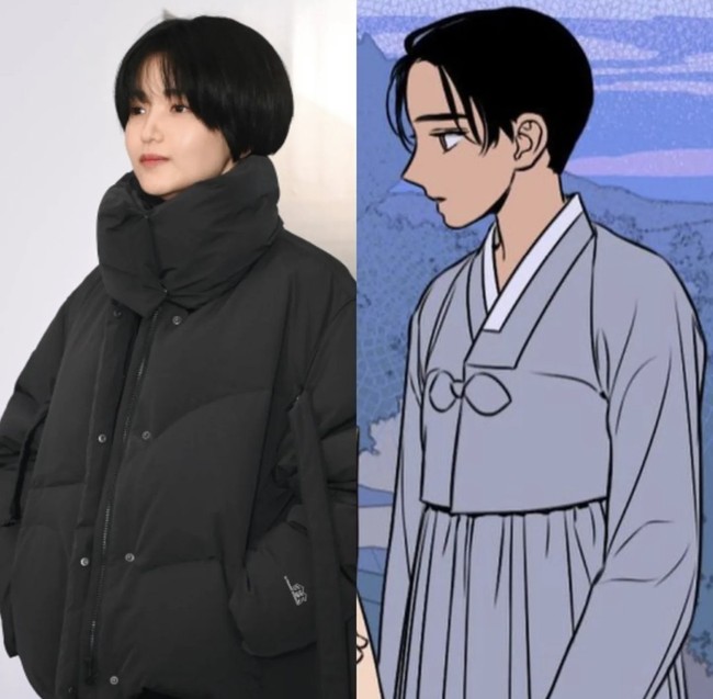 Alhasil Kim Tae Ri dianggap sebagai pemeran Jeong Nyeon yang tepat dan meningkatkan ekspektasi pembaca webtoon aslinya akan dramanya.Foto: dok. Instagram @kimtaeri.ifc